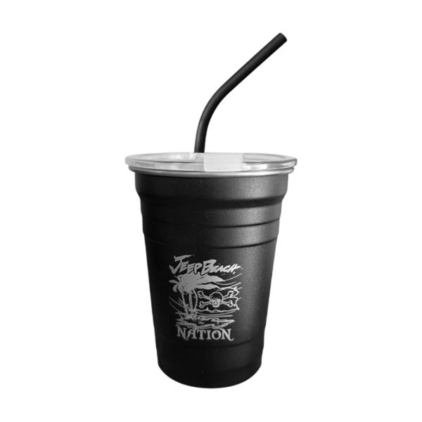 Metal Solo Cup - Black